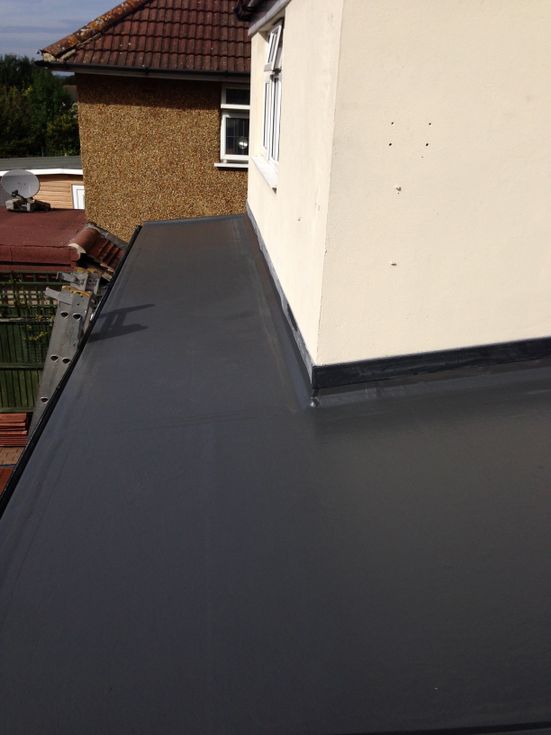GRP Fibreglass Flat Roofing in South London Barris Roofing Ltd